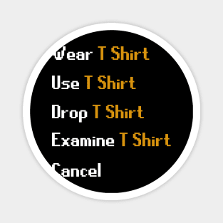 Wear T-Shirt Inventory Print Magnet